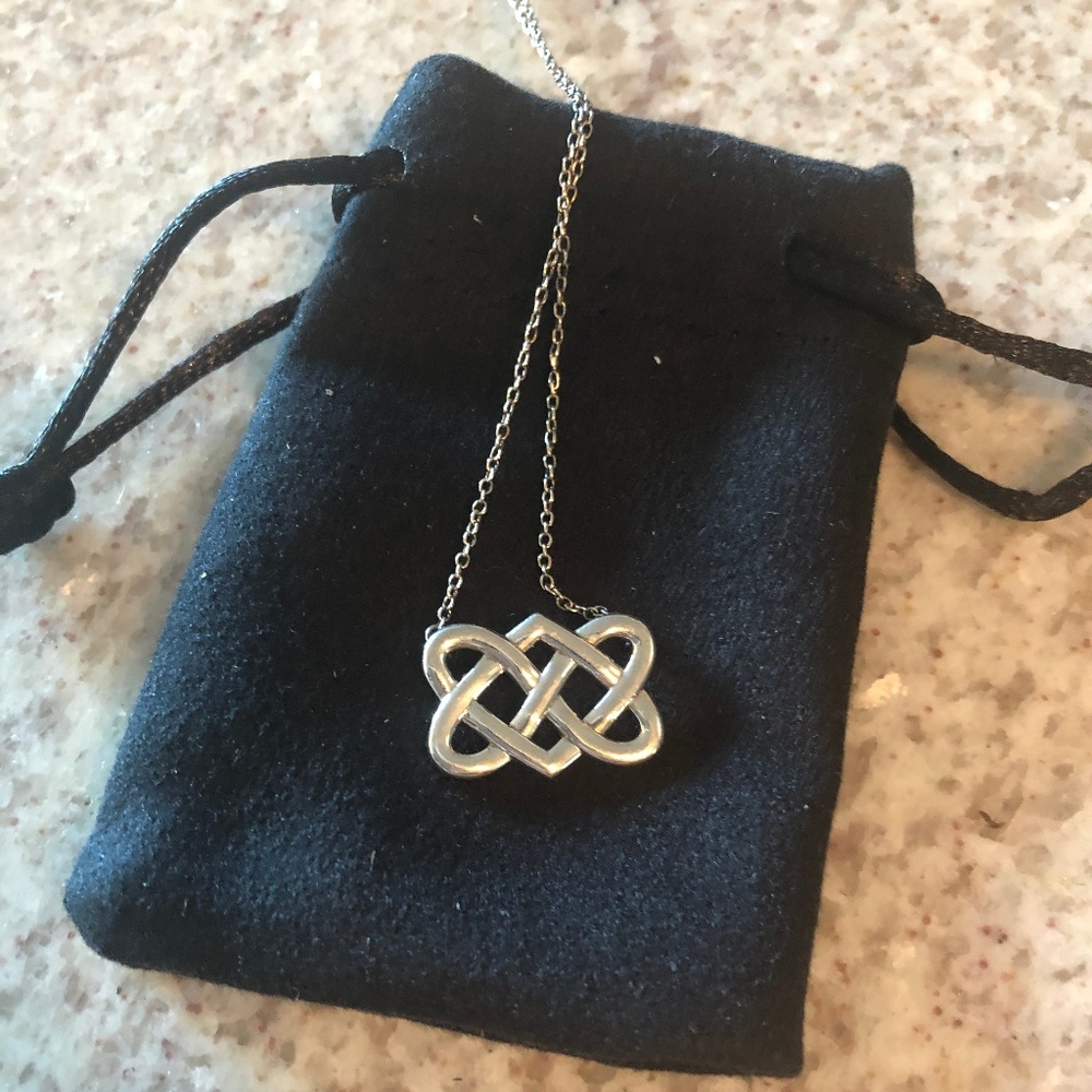 Tiffany & Co Silver Celtic Knot Necklace